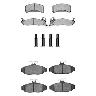 R1 Concepts® - Ceramic Front and Rear Brake Pad Set