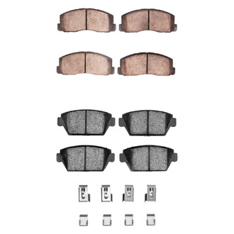 R1 Concepts® - Ceramic Front and Rear Brake Pad Set