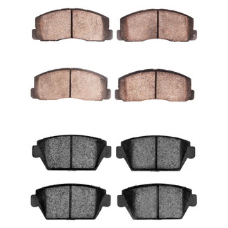 R1 Concepts® - Ceramic Front and Rear Brake Pad Set