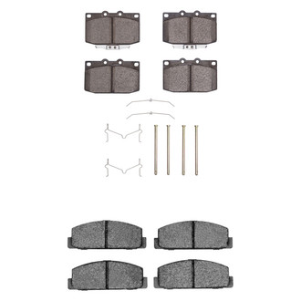 R1 Concepts® - Ceramic Front and Rear Brake Pad Set