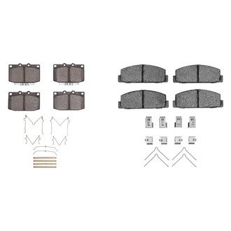 R1 Concepts® - Ceramic Front and Rear Brake Pad Set