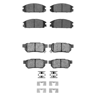 R1 Concepts® - Ceramic Front and Rear Brake Pad Set