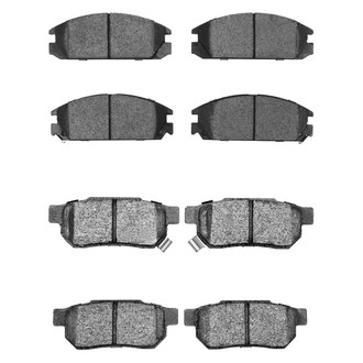 R1 Concepts® - Ceramic Front and Rear Brake Pad Set