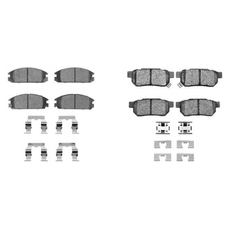 R1 Concepts® - Ceramic Front and Rear Brake Pad Set