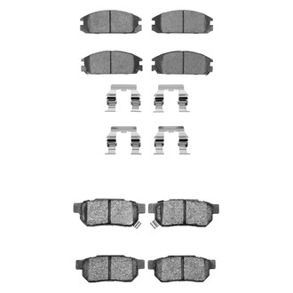 R1 Concepts® - Ceramic Front and Rear Brake Pad Set