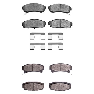 R1 Concepts® - Ceramic Front and Rear Brake Pad Set