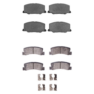 R1 Concepts® - Ceramic Front and Rear Brake Pad Set