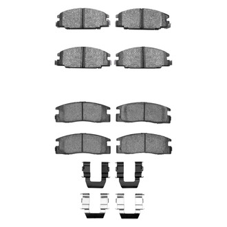 R1 Concepts® - Ceramic Front and Rear Brake Pad Set