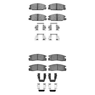 R1 Concepts® - Ceramic Front and Rear Brake Pad Set