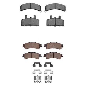 R1 Concepts® - Ceramic Front and Rear Brake Pad Set