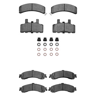 R1 Concepts® - Ceramic Front and Rear Brake Pad Set