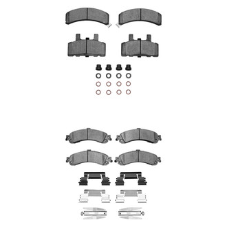 R1 Concepts® - Ceramic Front and Rear Brake Pad Set