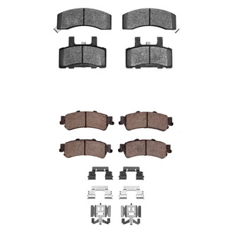 R1 Concepts® - Ceramic Front and Rear Brake Pad Set