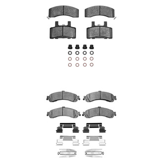 R1 Concepts® - Ceramic Front and Rear Brake Pad Set