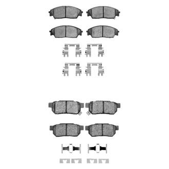R1 Concepts® - Ceramic Front and Rear Brake Pad Set