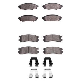 R1 Concepts® - Ceramic Front and Rear Brake Pad Set