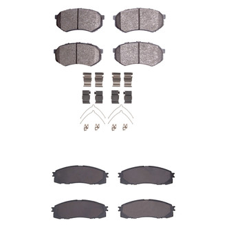 R1 Concepts® - Ceramic Front and Rear Brake Pad Set