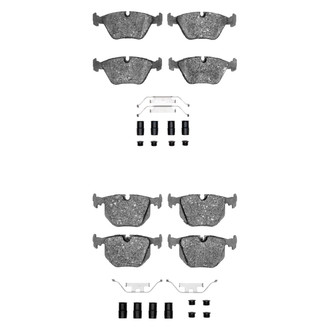 R1 Concepts® - Ceramic Front and Rear Brake Pad Set