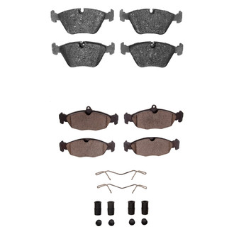 R1 Concepts® - Ceramic Front and Rear Brake Pad Set