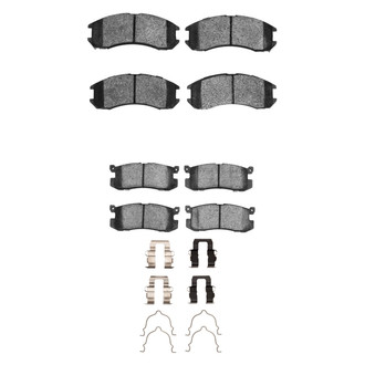 R1 Concepts® - Ceramic Front and Rear Brake Pad Set
