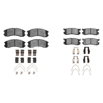 R1 Concepts® - Ceramic Front and Rear Brake Pad Set