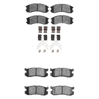 R1 Concepts® - Ceramic Front and Rear Brake Pad Set