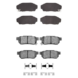 R1 Concepts® - Ceramic Front and Rear Brake Pad Set