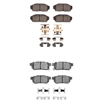 R1 Concepts® - Ceramic Front and Rear Brake Pad Set