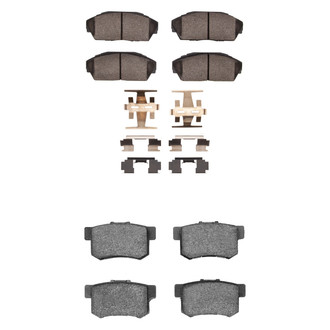 R1 Concepts® - Ceramic Front and Rear Brake Pad Set