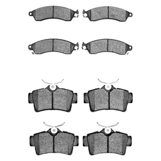 R1 Concepts® - Ceramic Front and Rear Brake Pad Set
