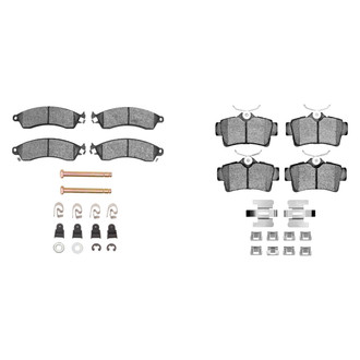R1 Concepts® - Ceramic Front and Rear Brake Pad Set