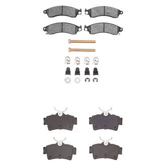 R1 Concepts® - Ceramic Front and Rear Brake Pad Set