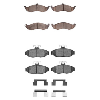 R1 Concepts® - Ceramic Front and Rear Brake Pad Set