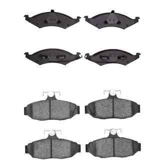 R1 Concepts® - Ceramic Front and Rear Brake Pad Set