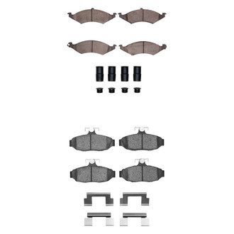 R1 Concepts® - Ceramic Front and Rear Brake Pad Set