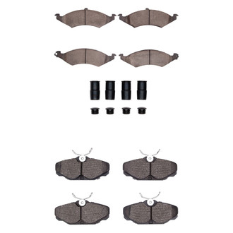 R1 Concepts® - Ceramic Front and Rear Brake Pad Set