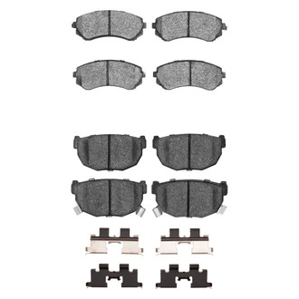 R1 Concepts® - Ceramic Front and Rear Brake Pad Set
