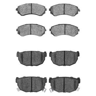 R1 Concepts® - Ceramic Front and Rear Brake Pad Set