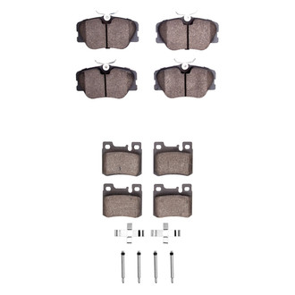 R1 Concepts® - Ceramic Front and Rear Brake Pad Set