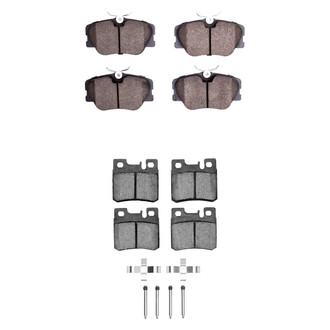 R1 Concepts® - Ceramic Front and Rear Brake Pad Set