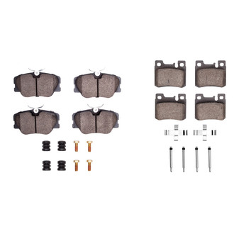 R1 Concepts® - Ceramic Front and Rear Brake Pad Set