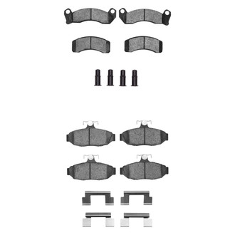 R1 Concepts® - Ceramic Front and Rear Brake Pad Set