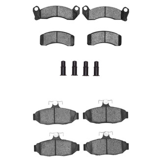 R1 Concepts® - Ceramic Front and Rear Brake Pad Set