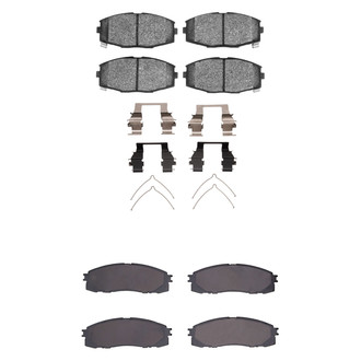 R1 Concepts® - Ceramic Front and Rear Brake Pad Set