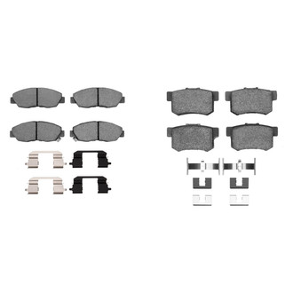 R1 Concepts® - Ceramic Front and Rear Brake Pad Set