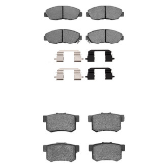 R1 Concepts® - Ceramic Front and Rear Brake Pad Set