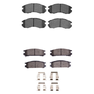 R1 Concepts® - Ceramic Front and Rear Brake Pad Set