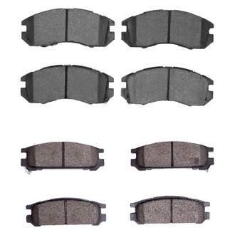 R1 Concepts® - Ceramic Front and Rear Brake Pad Set