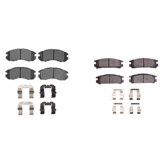 R1 Concepts® - Ceramic Front and Rear Brake Pad Set