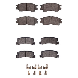R1 Concepts® - Ceramic Front and Rear Brake Pad Set